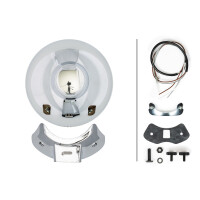 High beam right 12 V H1 halogen HELLA