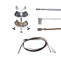 Headlight left 24 V H1 with hybrid technology HELLA for DAF and others