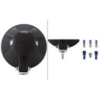High beam headlamp left 24 V W5W halogen HELLA