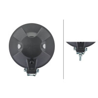 High beam headlamp left 24 V LED halogen HELLA