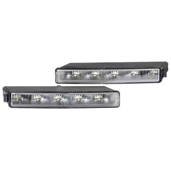 Daytime Running Light Set vehicle front 12 V 8 W LED HELLA for e.g. HYMER