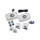 Driving lamp set 12 V H3 halogen SAE-approved HELLA