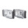 Driving lamp set 12 V H3 halogen SAE-approved HELLA