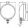 High beam headlamp right 12 V H3 FF HELLA
