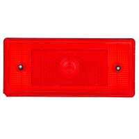 Reflector rear ECE-tested red horizontally mounted HELLA for e.g. VOLVO
