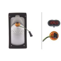 Indicator rear left 12 V PY21W halogen HELLA