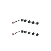 Tagfahrleuchten-Set Fahrzeugfront 24 V 6 W LED glasklar HELLA für u.a. IVECO