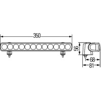 High beam right 24 V LED HELLA