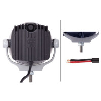 High beam right 24 V LED HELLA