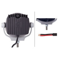 High beam right 24 V LED HELLA