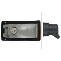 Indicator left 24 V P21W halogen HELLA