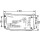 Indicator left 24 V P21W halogen HELLA