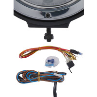 High beam headlamp left 24 V D1S (gas discharge lamp) Xenon HELLA