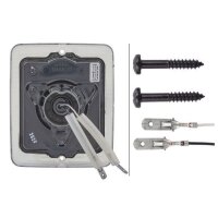 Rear Fog Light Lens ECE-approved with rear fog light HELLA for DAF