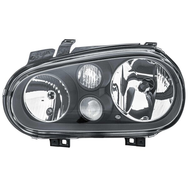Main headlight left 12 V PY21W Halogen HELLA for VW Golf IV and others