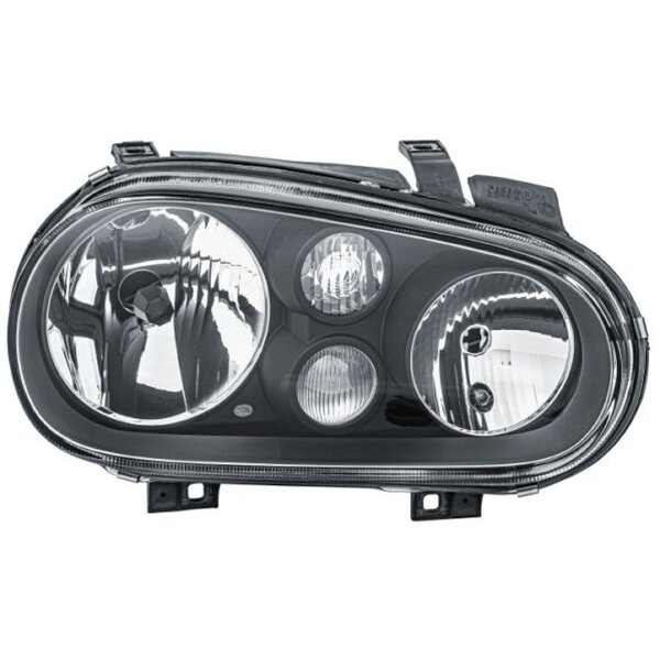 Headlight right 12 V W5W FF HELLA Lighting Expertise suitable for e.g. VW GOLF