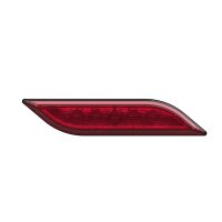 Rear right rear fog light 12 V LED HELLA SHAPELINE STYLE