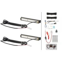Tagfahrleuchten-Set Fahrzeugfront 24 V 2 W LED glasklar...