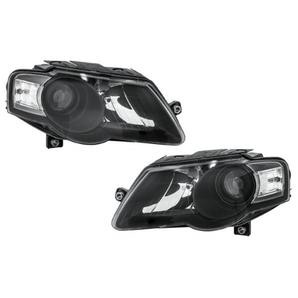 Main headlight set right 12 V W5W halogen ECE-approved HELLA for e.g. VW