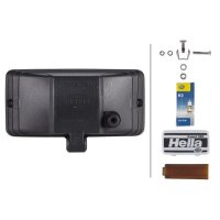 High beam headlamp left 12 V H3 halogen HELLA