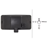 High beam headlamp left 12 V H3 halogen HELLA