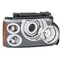Main headlamp right 12 V W5W bi-xenon HELLA for LAND...