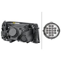 Main headlamp left 12 V W5W Bi-Xenon HELLA for LAND ROVER Range Rover and others