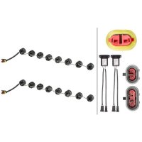 Tagfahrleuchten-Set Fahrzeugfront 24 V 6 W LED glasklar...