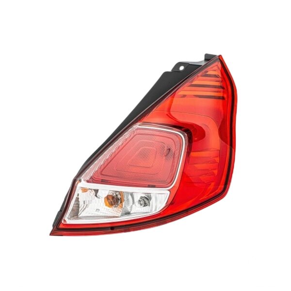 Rückleuchte rechts ohne Nebelschlusslicht 12 V Glühlampen-Technologie W16W HELLA für FORD Fiesta VI