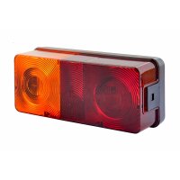 Rückleuchte links mit Schlusslicht 24 V Glühlampen-Technologie R10W HELLA