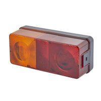 Rückleuchte links mit Kennzeichenlicht 12 V Glühlampen-Technologie P21W HELLA