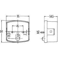 Indicator left 12 V R10W halogen HELLA
