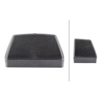 Licence plate lamp right 6 V R10W halogen crystal clear HELLA