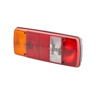 Rückleuchte links mit Nebelschlusslicht 24 V Glühlampen-Technologie R10W HELLA