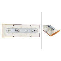 Rückleuchte rechts mit Schlusslicht 12 V Glühlampen-Technologie P21/5W HELLA