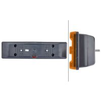 Rückleuchte rechts mit Schlusslicht 24 V Halogen R10W HELLA