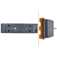 Right combination rearlight 24 V R10W halogen HELLA