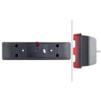 Left combination rearlight 24 V R10W halogen HELLA