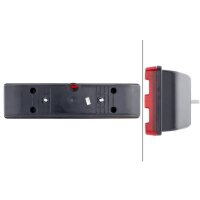 Left combination rearlight 24 V R10W halogen HELLA