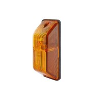 Side-mounted auxiliary indicator lamp 24 V P21W bulb amber HELLA