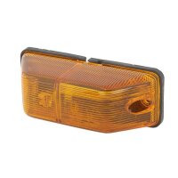 Side-mounted auxiliary indicator lamp 24 V P21W bulb amber HELLA