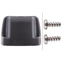 Side-mounted licence plate light 24 V LED crystal clear HELLA