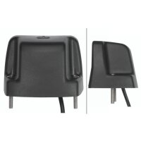 Side-mounted licence plate light 24 V LED crystal clear HELLA