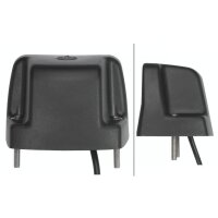 Side-mounted licence plate light 24 V LED crystal clear HELLA