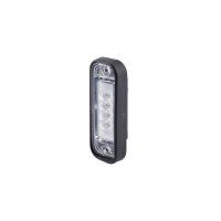 Top licence plate light 12 V LED crystal clear HELLA