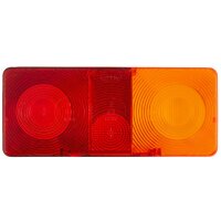 Rear combination lamp lens right with tail light HELLA