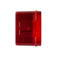 Rear combination lamp lens left with tail light HELLA