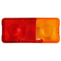 Rear combination lamp lens left with tail light HELLA