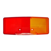Rear combination lamp lens left with tail light R10W halogen HELLA