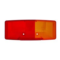 Rear combination lamp lens left with tail light HELLA